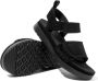 UGG Kids suede touch strap sandals Black - Thumbnail 4
