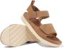 UGG Kids suede touch strap sandals Brown - Thumbnail 4