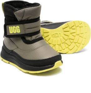 UGG Kids Taney Weather logo-print boots Green