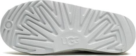 UGG Kids Tasman II "Grey Braid" slippers White
