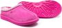 UGG Kids Tas stitching-detail slippers Pink - Thumbnail 2