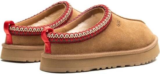 UGG Kids Tasman suede slippers Brown