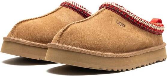 UGG Kids Tasman suede slippers Brown