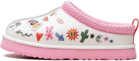 UGG Kids Tazz Pop Sketch slippers White