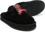 UGG Kids Tazzle suede slippers Black - Thumbnail 2