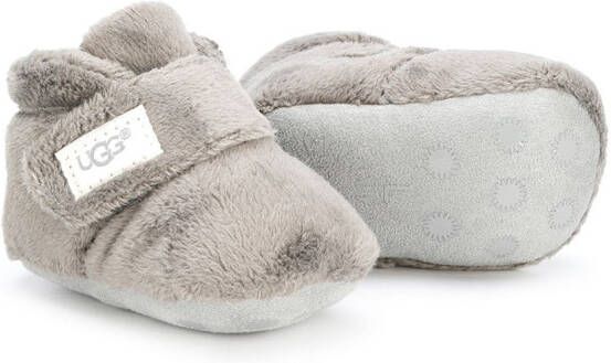 UGG Kids touch strap fastening boots Grey