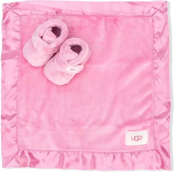 UGG Kids touch strap fastening boots Pink
