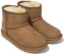 UGG Kids Ultra-Mini leather boots Brown - Thumbnail 2