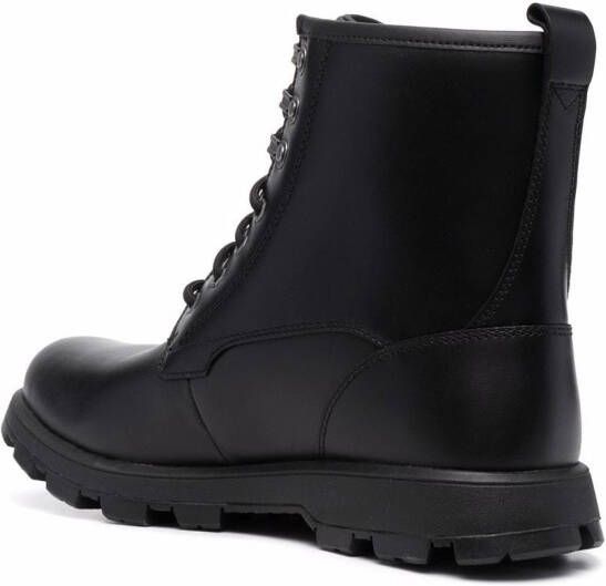 UGG lace-up ankle boots Black