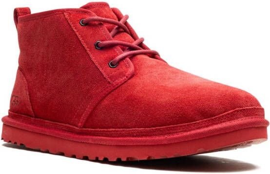 UGG Neumel suede lace-up boots Red