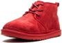 UGG Neumel suede lace-up boots Red - Thumbnail 4