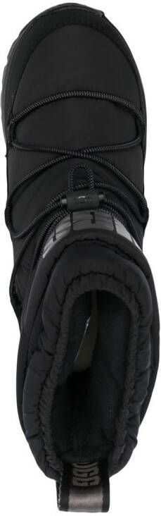 UGG padded logo-print boots Black