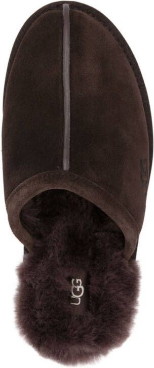 UGG Scuff logo-embossed slippers Brown