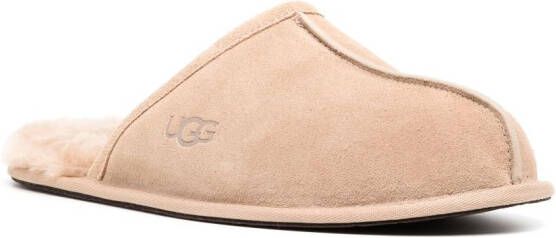 UGG Scuff sheepskin slippers Brown