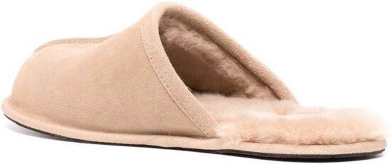 UGG Scuff sheepskin slippers Brown