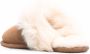 UGG Scuff Sis fur-trimmed slippers Brown - Thumbnail 3