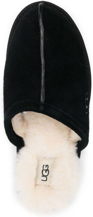 UGG shearling lined sliders Black