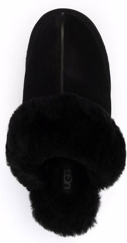 UGG shearling-lined slippers Black