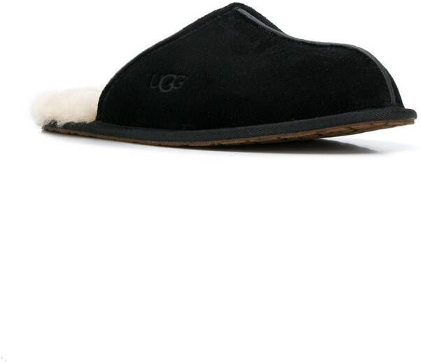 UGG shearling slippers Black