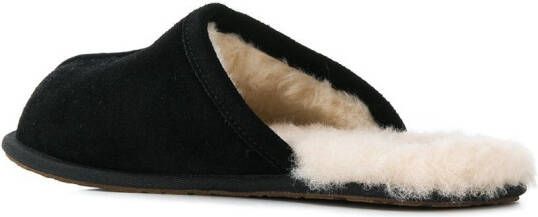 UGG shearling slippers Black