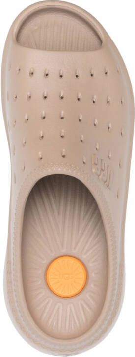 UGG Slide It logo-embossed sandals Neutrals