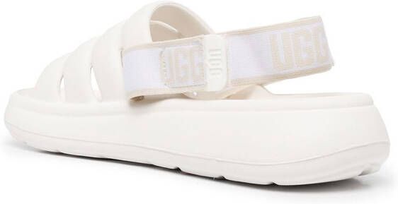 UGG Sport Yeah flatform sandals White