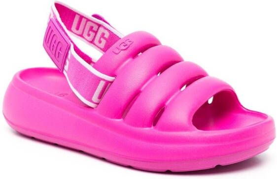 UGG Sport Yeah slingback slides Pink