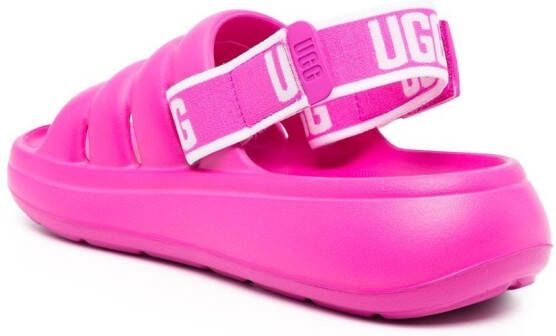 UGG Sport Yeah slingback slides Pink