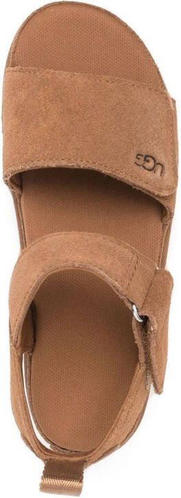 UGG Goldenstar touch-strap sandals Brown
