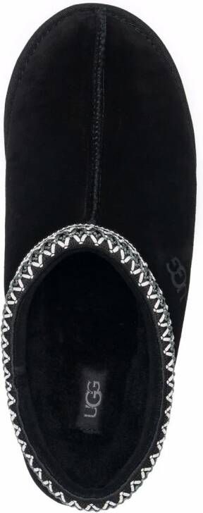 UGG Tasman contrast-stitch slippers Black