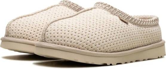 UGG Tasman Flecked "Ceramic Multi" knit slippers Neutrals