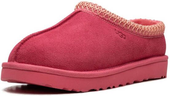 UGG Tasman "Pink Glow" suede slippers