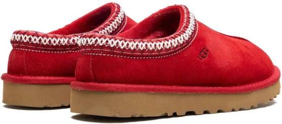 UGG Tasman "Samba Red" slippers