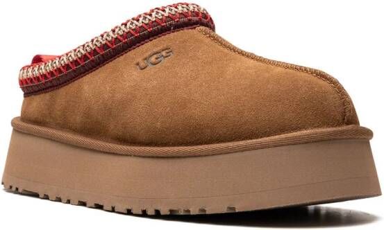 UGG Tazz contrast-stitch slippers Brown