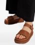 UGG touch-strap leather sandals Brown - Thumbnail 5