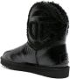 UGG x Telfar logo-patch leather boots Black - Thumbnail 3