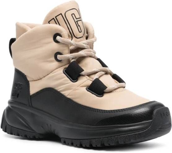 UGG Yose Puffer lace-up boots Neutrals