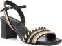Ulla Johnson Sofia 70mm interwoven leather sandals Black - Thumbnail 2