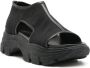 Uma | Raquel Davidowicz Glue 50mm chunky sandals Black - Thumbnail 2