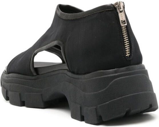 Uma | Raquel Davidowicz Glue 50mm chunky sandals Black