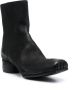 Uma Wang 45mm zip-up leather ankle boots Black - Thumbnail 2