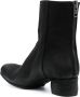 Uma Wang 45mm zip-up leather ankle boots Black - Thumbnail 3