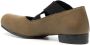 Uma Wang square-toe leather ballerina shoes Brown - Thumbnail 3