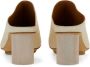 Uma Wang square-toe leather mules Neutrals - Thumbnail 3