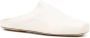 Uma Wang square-toe leather slippers White - Thumbnail 2