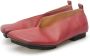 Uma Wang Stone Ballet leather ballerina shoes Red - Thumbnail 3