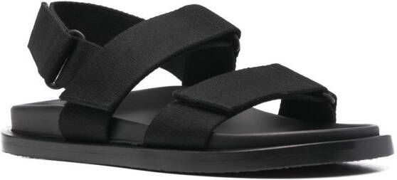 Uma Wang touch-strap open-toe sandals Black