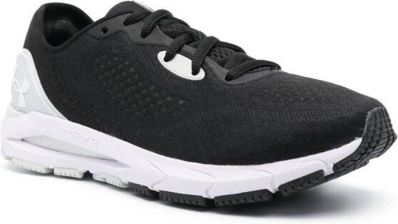 Under Armour round-toe lace-up sneakers Black