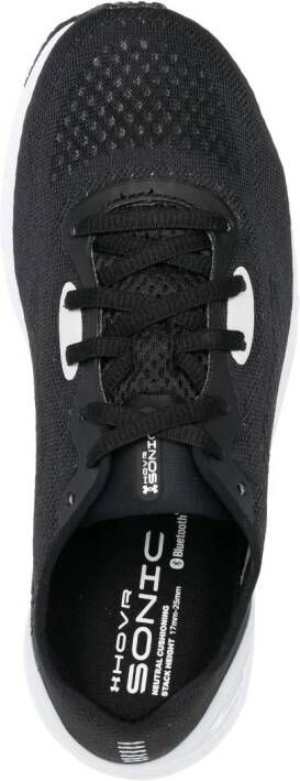 Under Armour round-toe lace-up sneakers Black