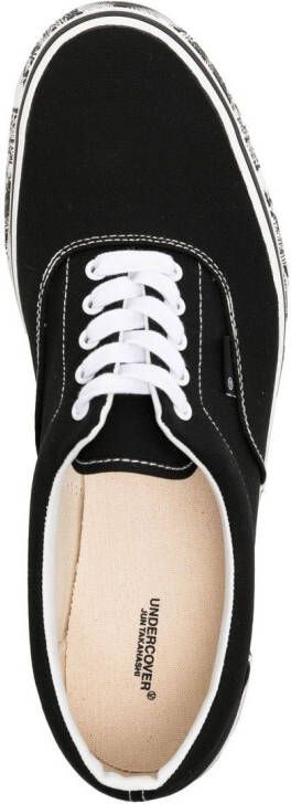 Undercover lace-up low-top sneakers Black